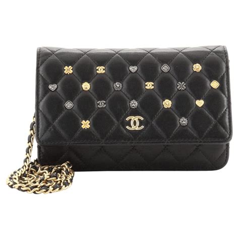 chanel charms wallet